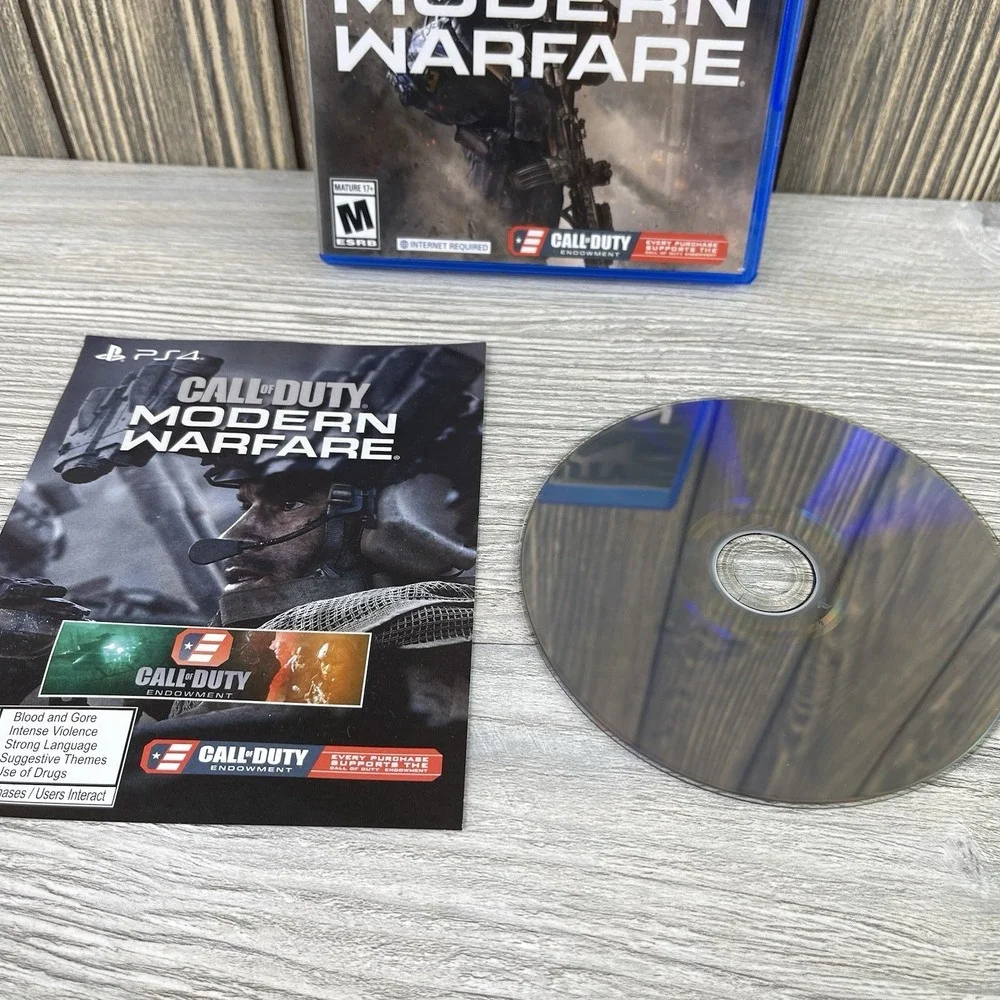CALL OF DUTY: Modern Warfare (2019) - Sony PlayStation 4 PS4 Tested & Working